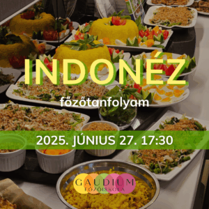 Indonéz főzőtanfolyam
