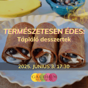 Természetesen édes: egészséges desszertek tanfolyam