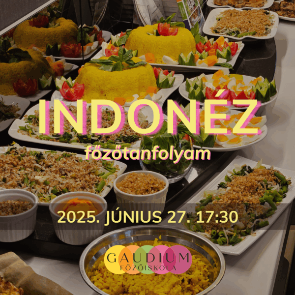 Indonéz főzőtanfolyam