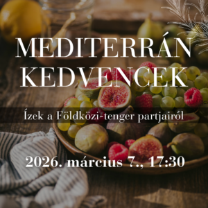 Mediterrán kedvencek főzőtanfolyam 🌞